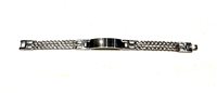 Bracelet Man Bracciale targa in Steel TARGA DOPPIA GRUMETTE ACC